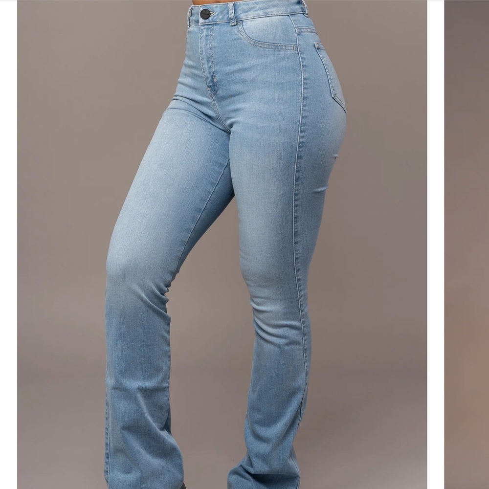 FITJEANS Flared Article Blue